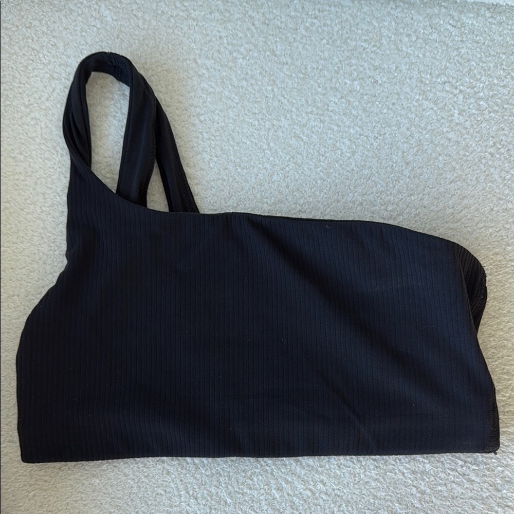 lulu Ribbed Nulu Asymmetrical Bra A/B cup